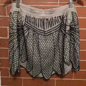 Rare Free People X show girls beaded mini small